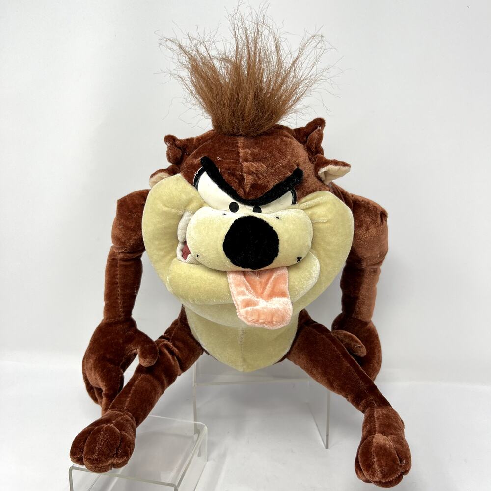 Six Flags Taz Tasmanian Devil Looney Tunes Plush Stuffed Animal Toy Kids Child